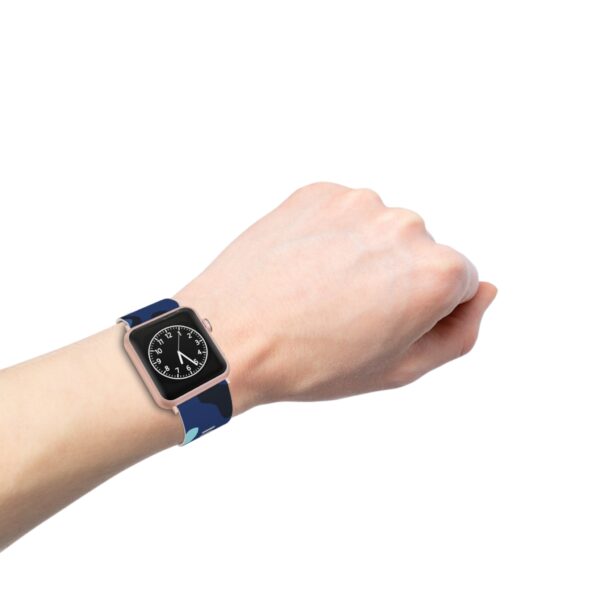 Camo Print Apple Watch Band - Adjustable Stylish Strap for Outdoor Enthusiasts, Fitness Lovers, Gifts for Him/Her, Trendy Watch Accessory - Image 6