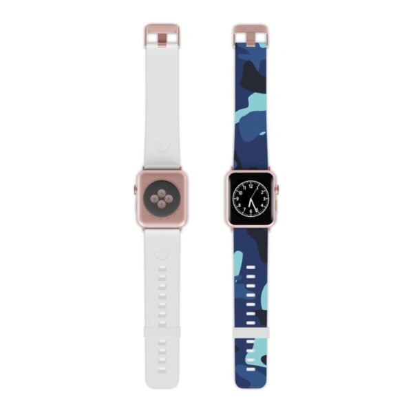 Camo Print Apple Watch Band - Adjustable Stylish Strap for Outdoor Enthusiasts, Fitness Lovers, Gifts for Him/Her, Trendy Watch Accessory - Image 4
